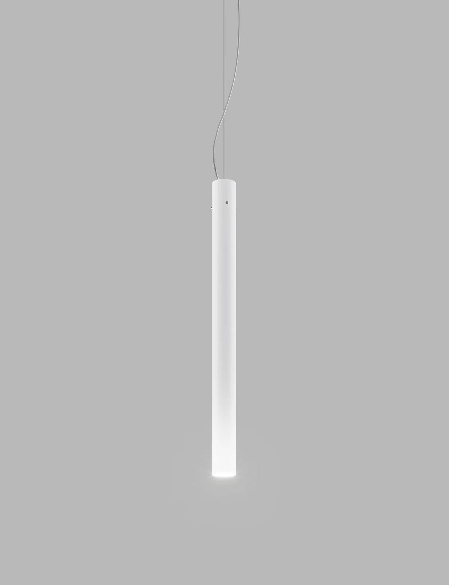 Vistosi Candela Pendant Lamp Murano glass white hanging