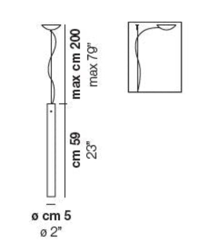 Vistosi Candela Pendant Lamp