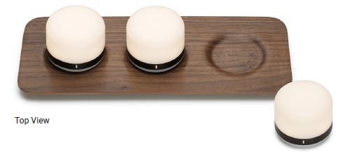 Italian design LUNA Portable LED firefly table lamp rechargeable table lamp designed in Italy