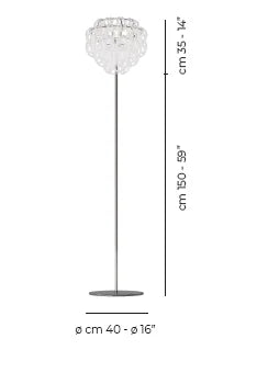 Vistosi Giogali Floor Lamp