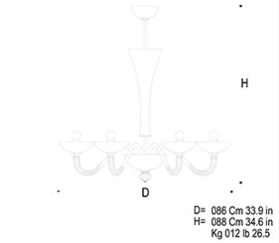Mazzega 1946 Gaulo Pendant Lamp