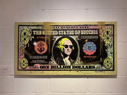 Michel Friess painting pop art  acrylics on canvas