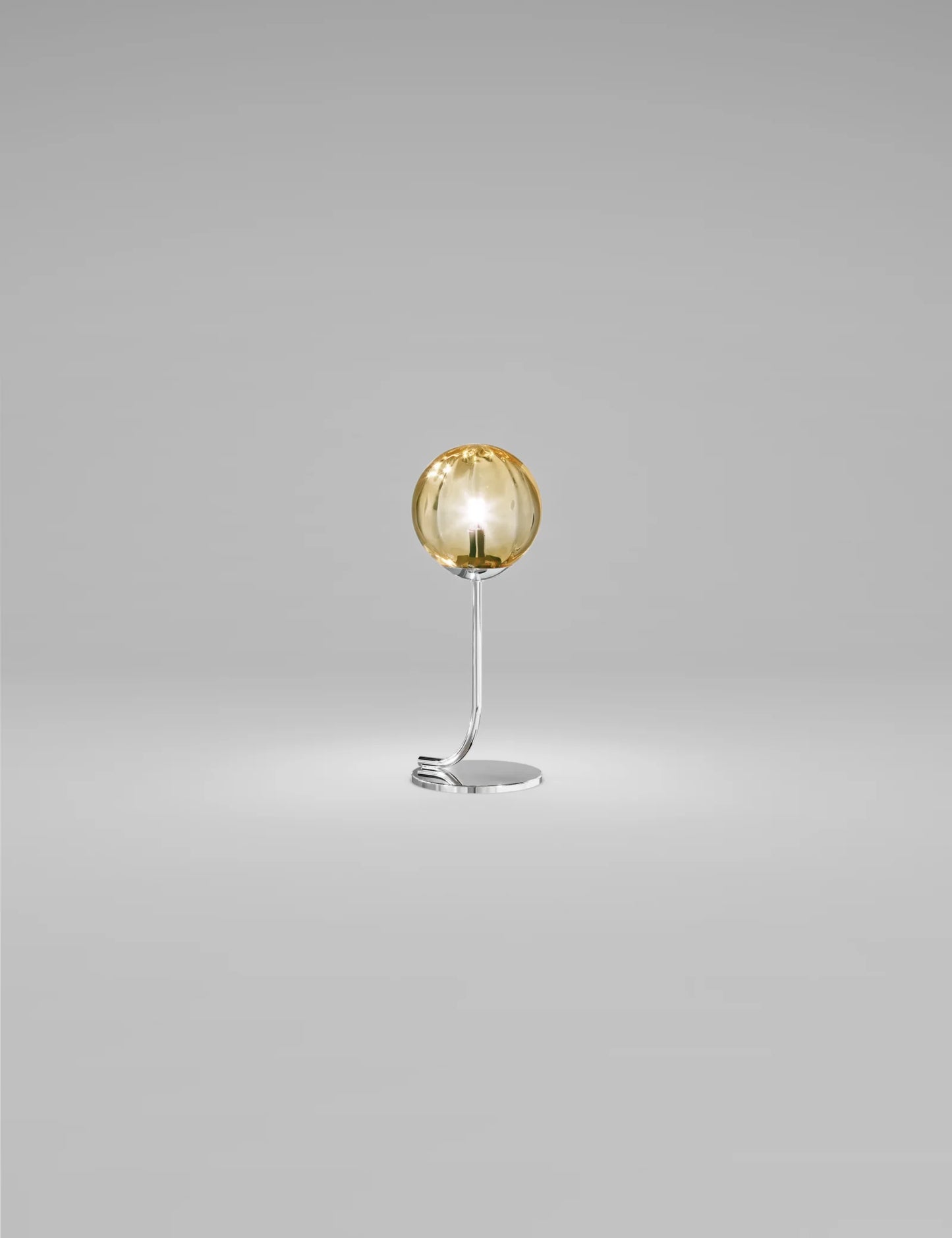 Vistosi Puppet Table Lamp Murano glass amber