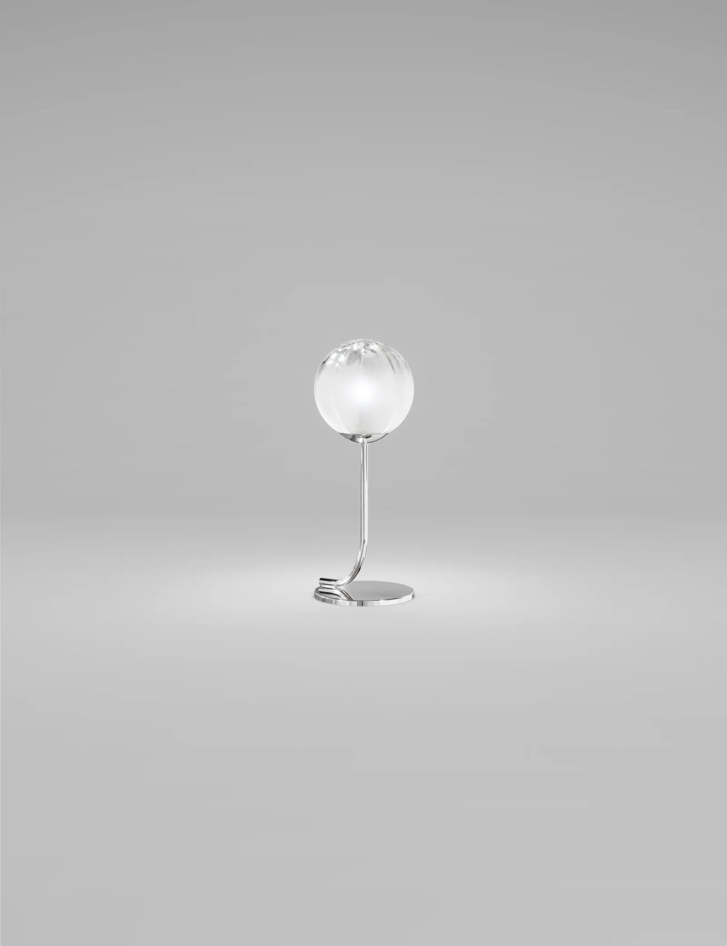 Vistosi Puppet Table Lamp Murano glass white