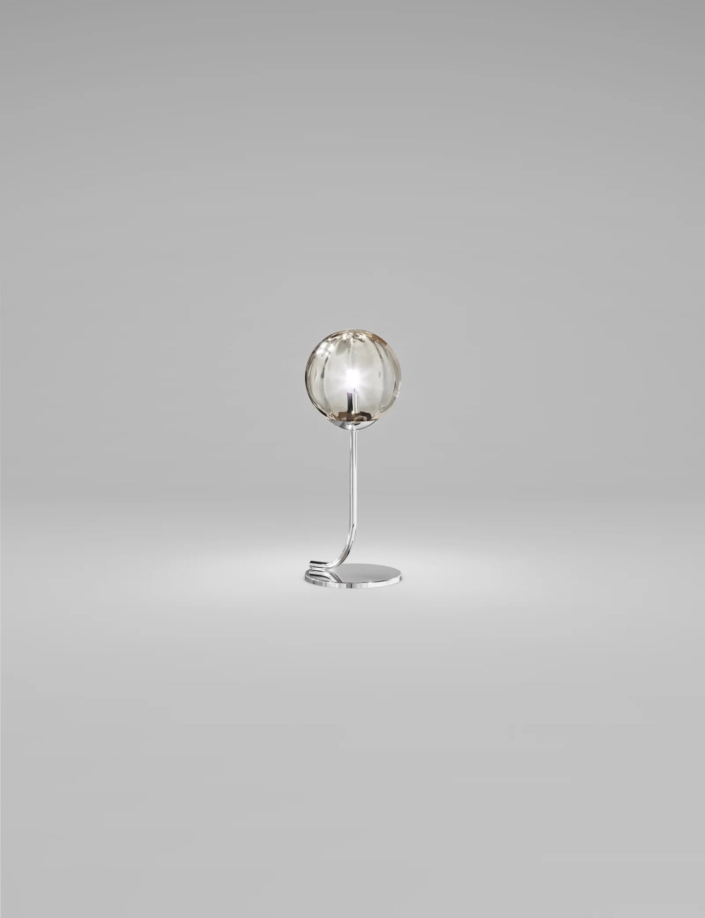 Vistosi Puppet Table Lamp Murano glass smoked