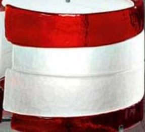 Mazzega 1946 Radius Floor Lamp