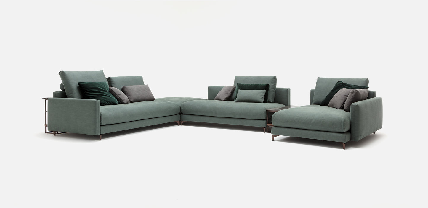 Rolf Benz Nuvola sectional fabric sofa modular