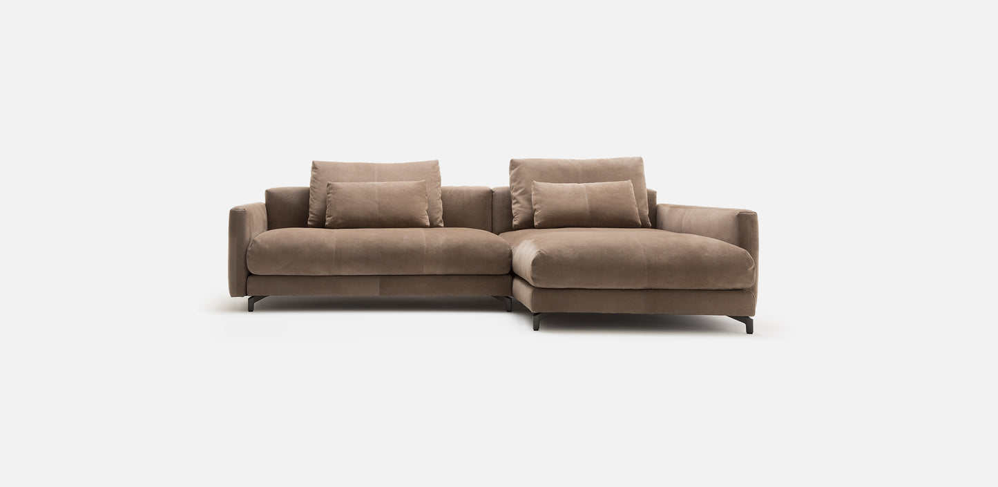 Rolf Benz Nuvola sectional sofa leather