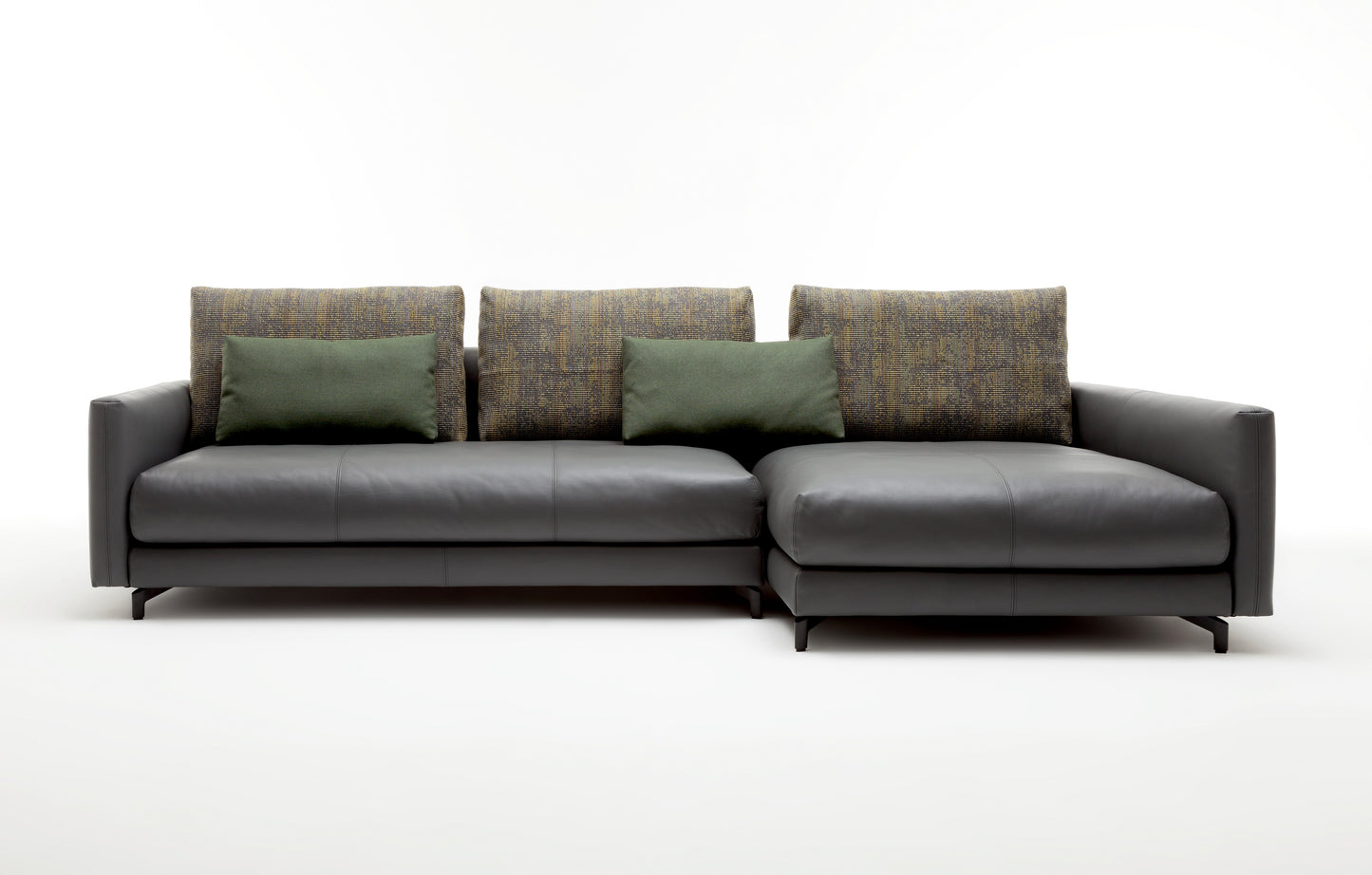 Rolf Benz Nuvola sectional sofa leather