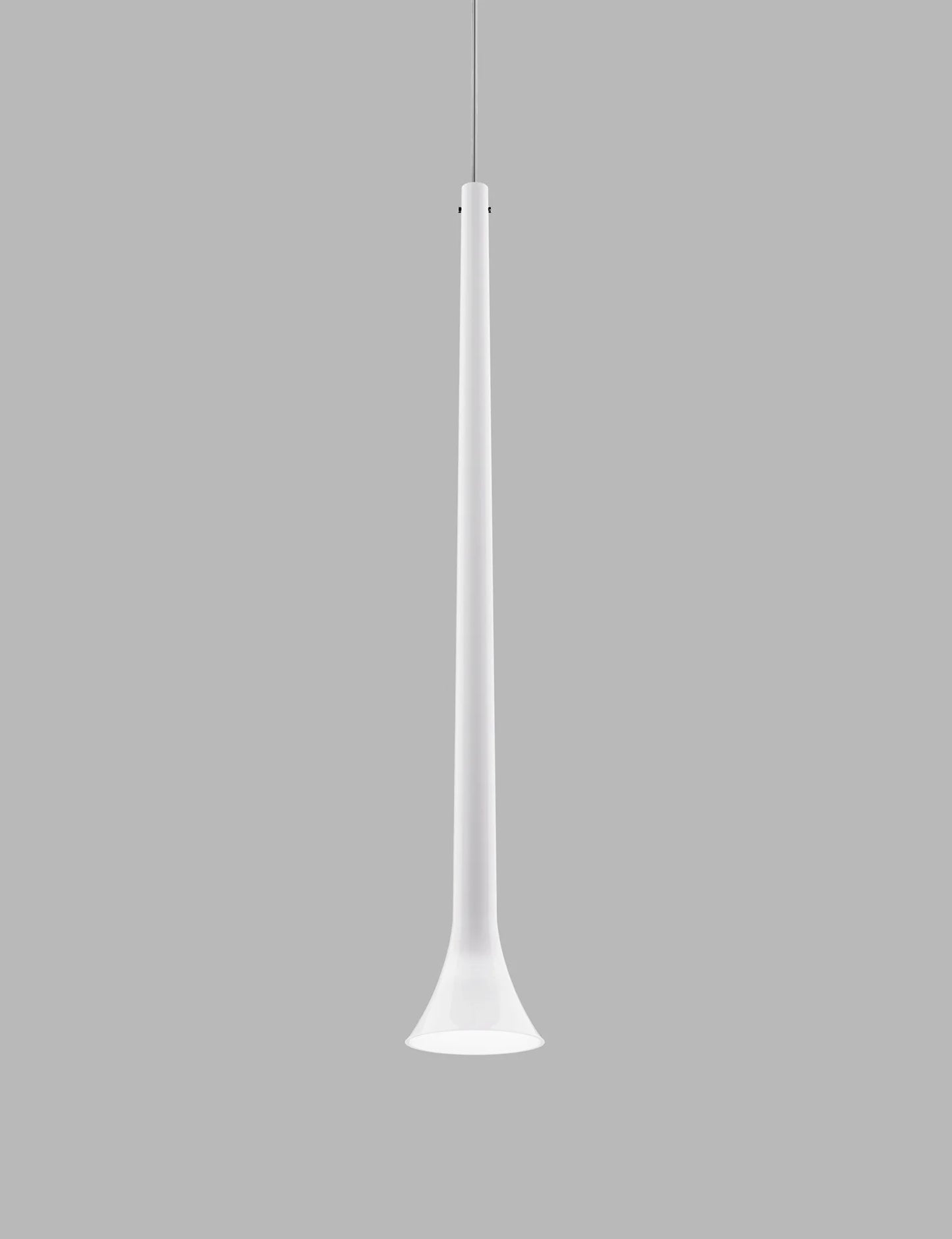Vistosi Sissi Glass Pendant Lamp made in Italy white