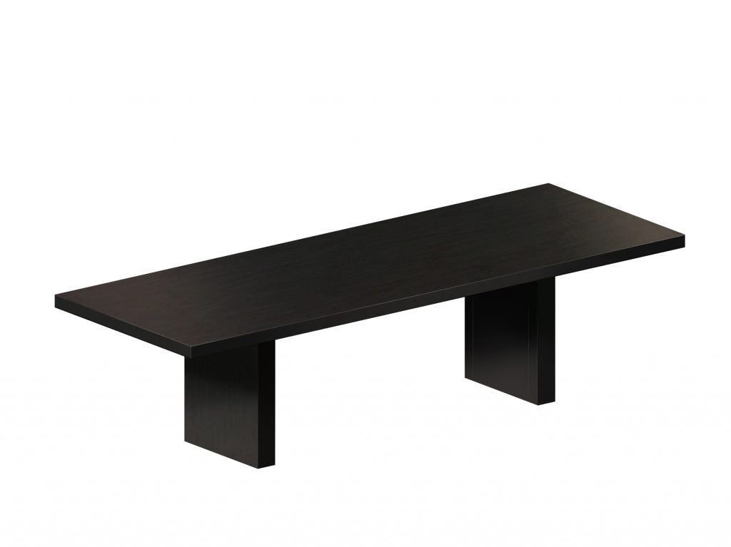 Zeus Tommaso Dining Table office desk black metal Italy minimal industrial
