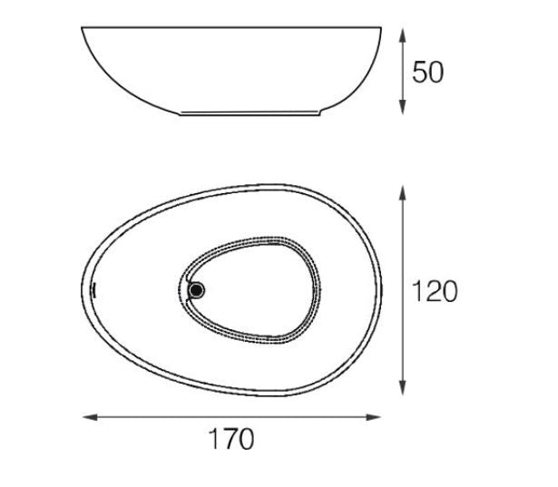 Vov Bathtub from Mastella Dimensions
