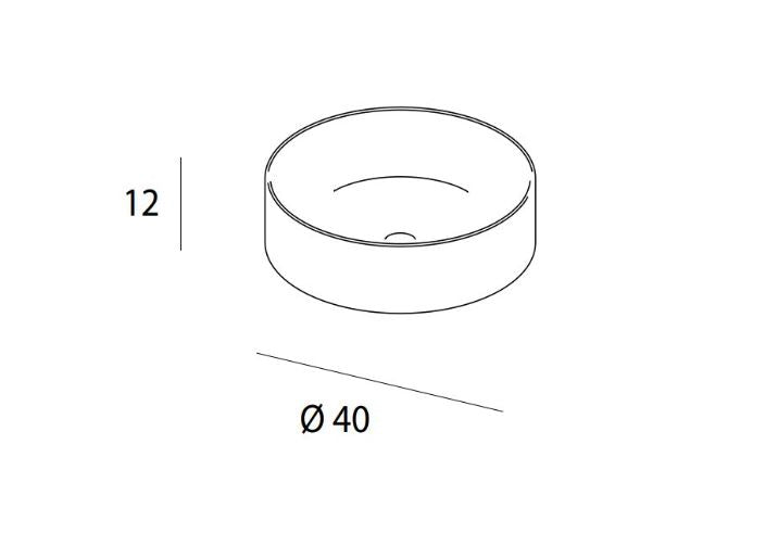MASTELLA CHIA COUNTERTOP BASIN
