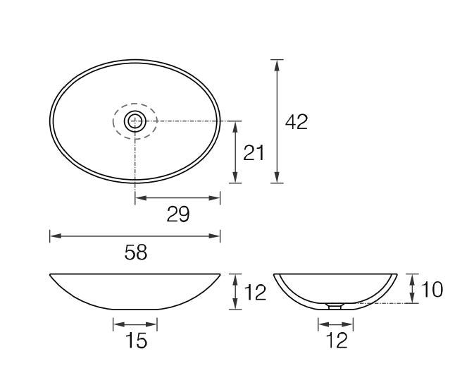 MASTELLA SOKOS COUNTERTOP BASIN