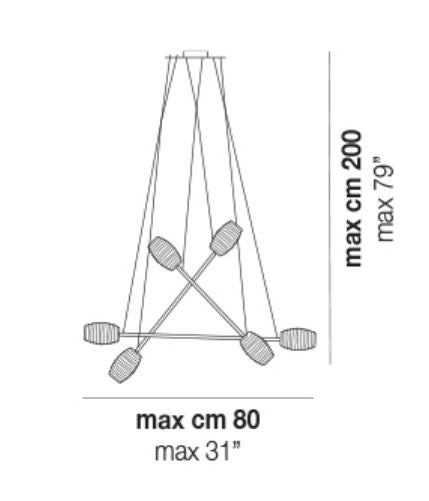 Vistosi Lepanto Pendant Lamp