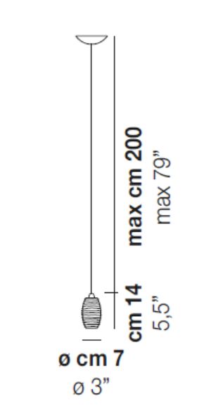 Vistosi Lepanto Pendant Lamp