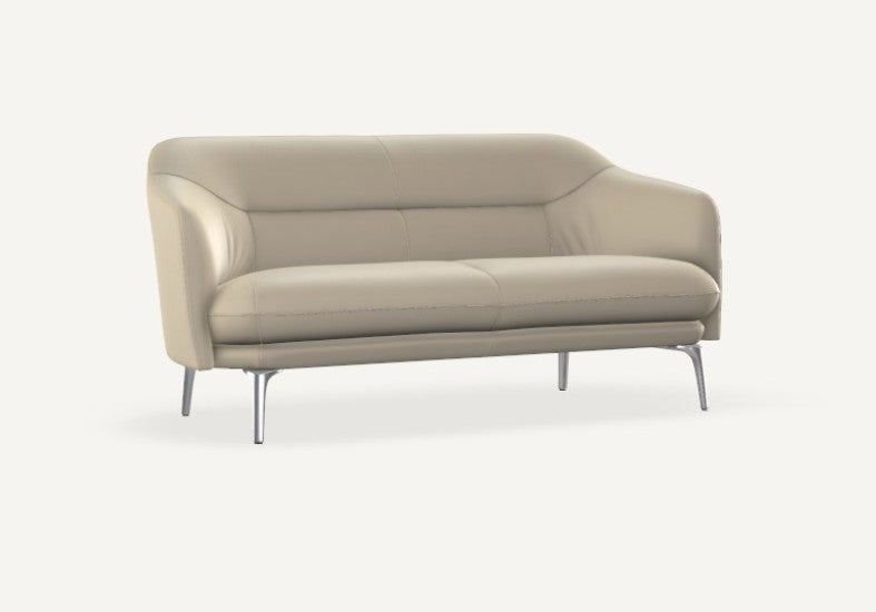 Lindo contemporary sofa 3 seater sofa from Leolux in blossom leather - modern sofa