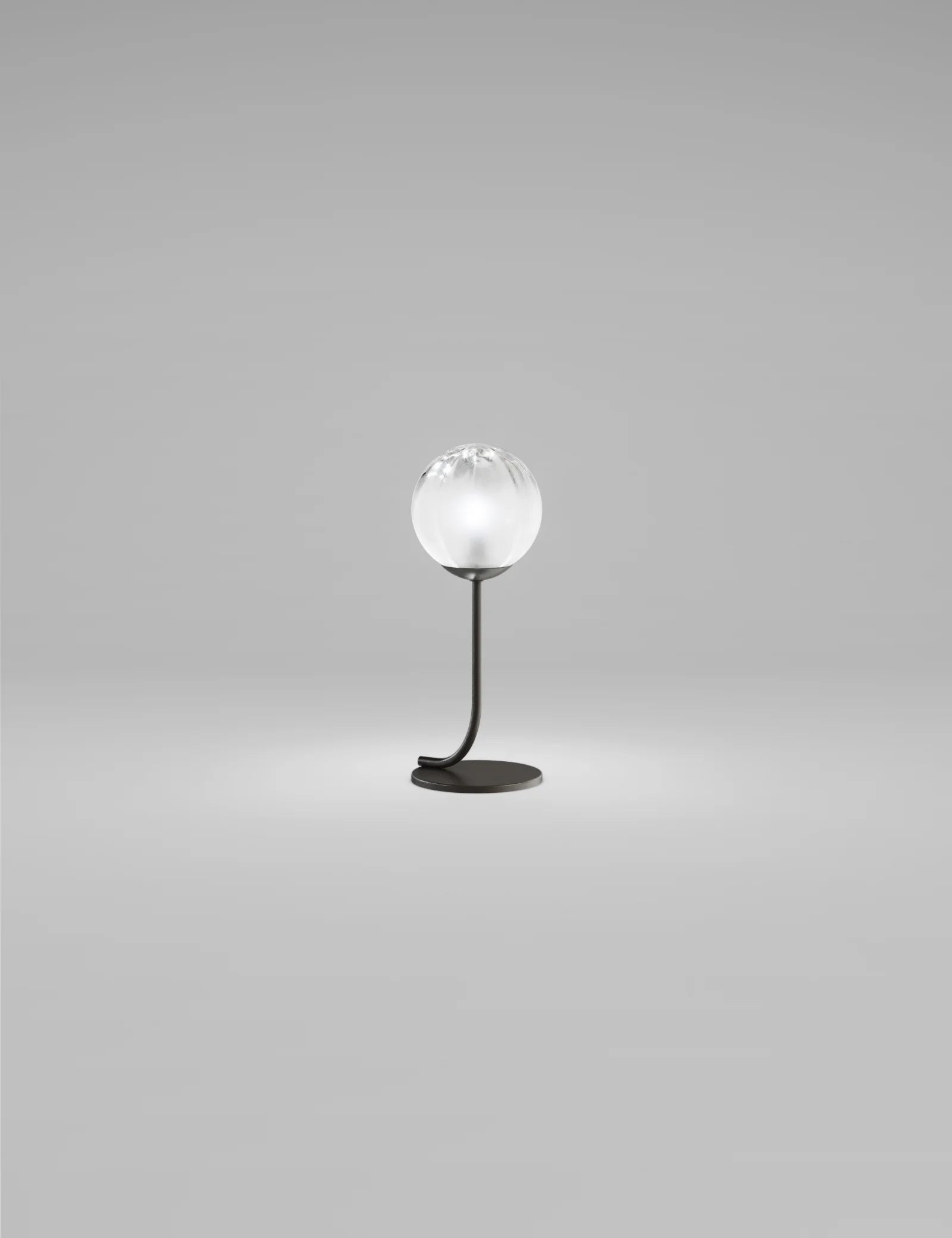 Vistosi Puppet Table Lamp Murano glass white