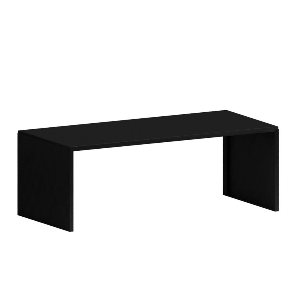 Zeus Big Irony Black Metal Desk Table 