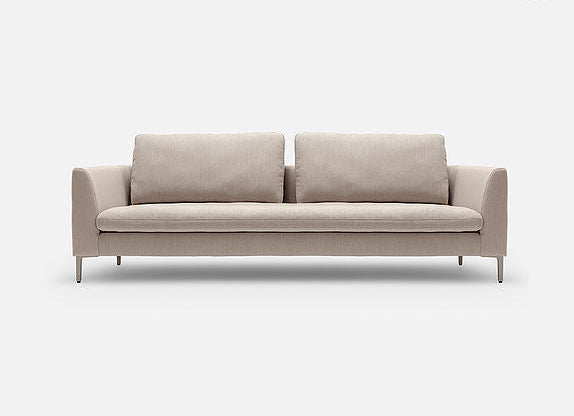 Rolf Benz Mioko One-Piece Sofa in Beige fabric