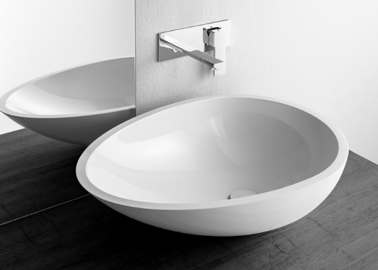 Mastella Maxi Vov bathroom countertop sink made in Italy