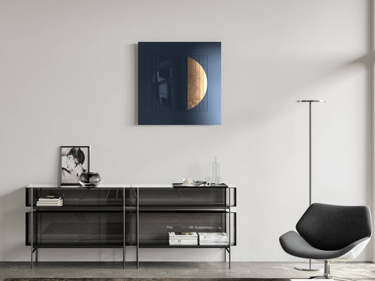 Qlocktwo moon contemporary luxury wall clock 