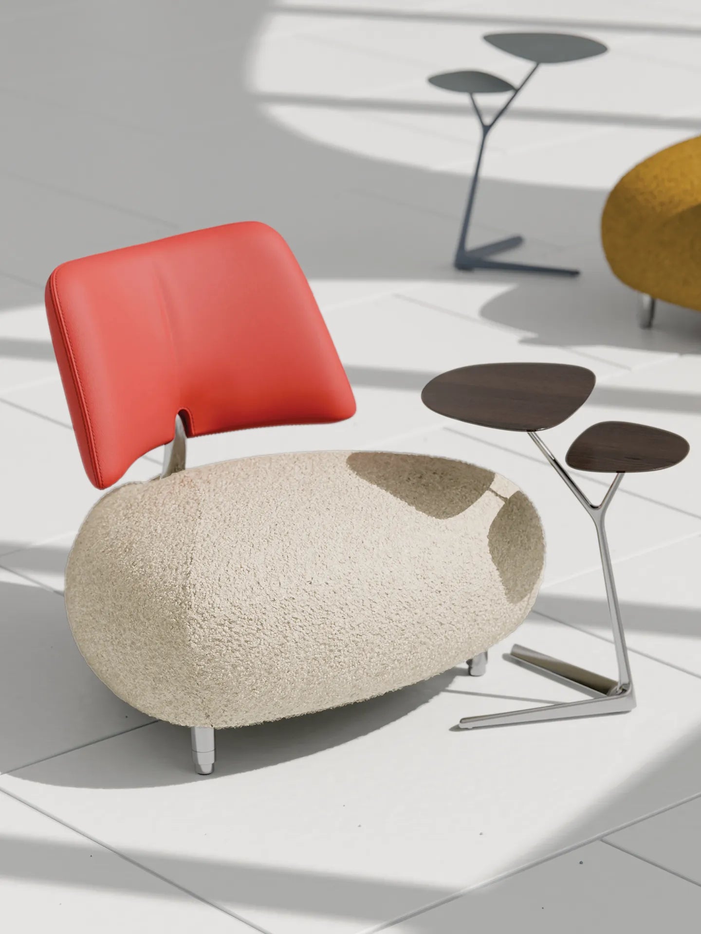 LEOLUX Pallone Lounge Chair / Soft Seasons