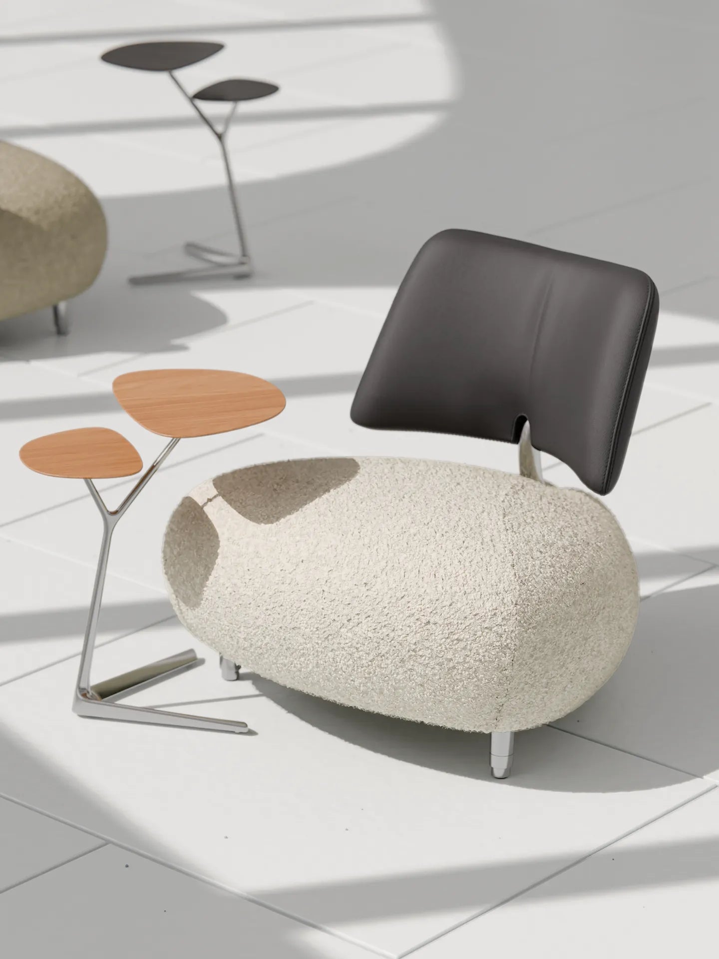 LEOLUX Pallone Lounge Chair / Soft Seasons