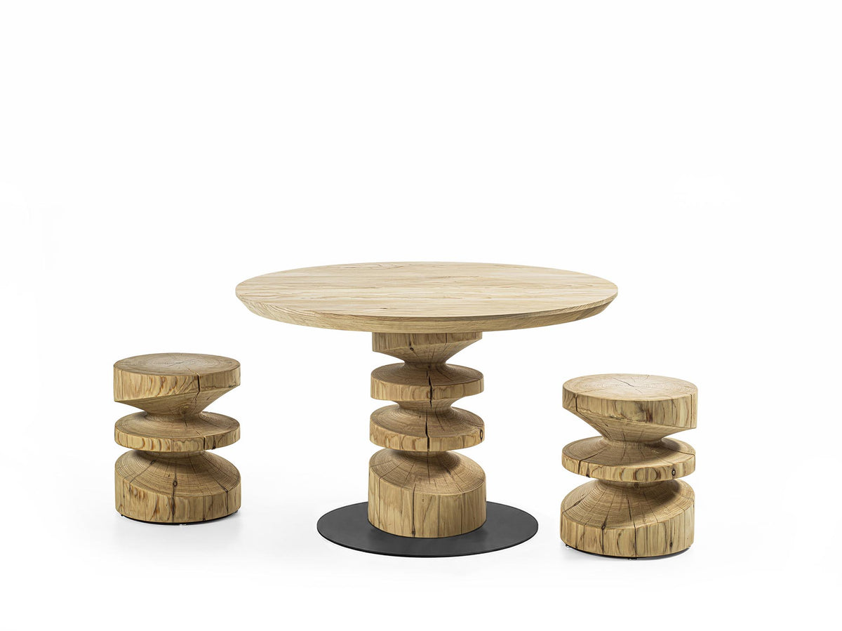 Riva 1920 Tornado Round Dining Table