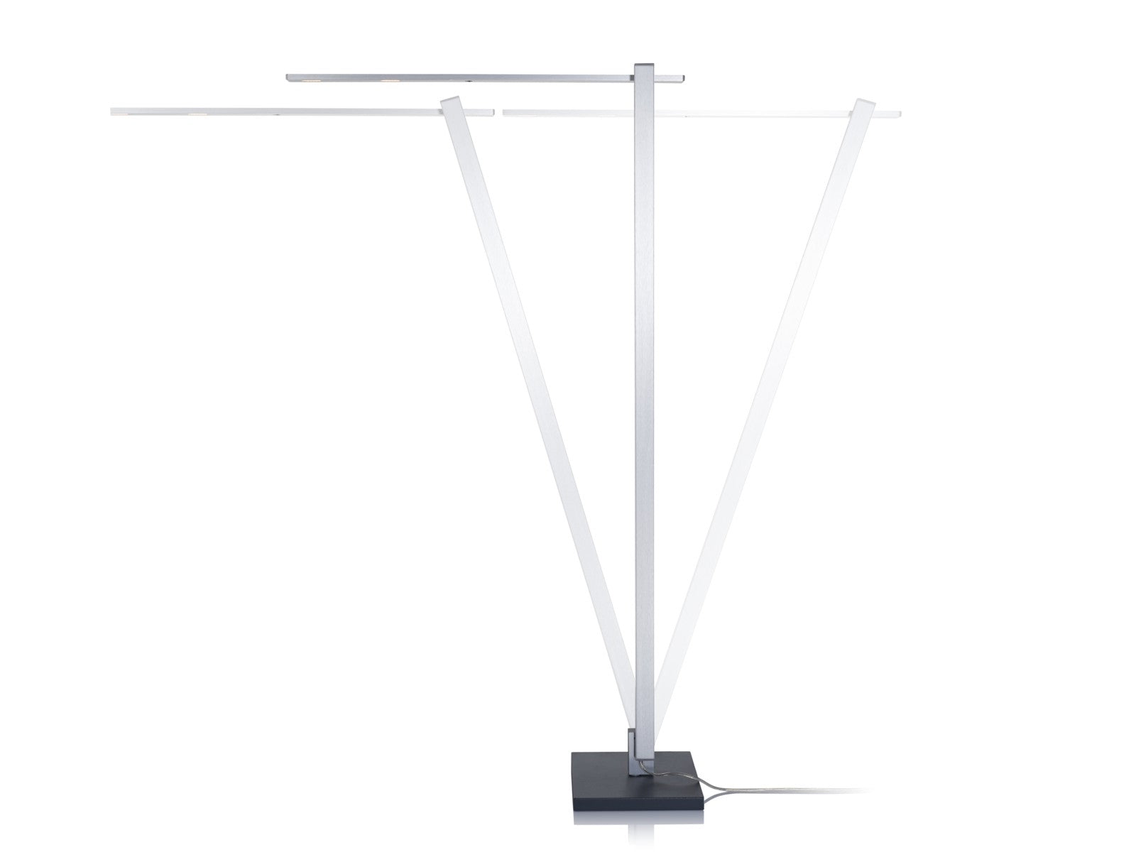 Byok Nastrone Floor Lamp in Aluminum Anodized Finish