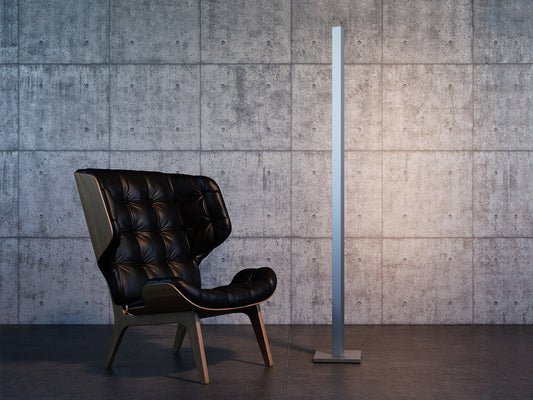 Byok Bastobianco Floor Lamp in Aluminum Anodized Finish