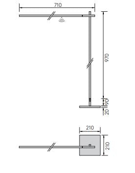 Byok Squadrone Floor LED Lamp